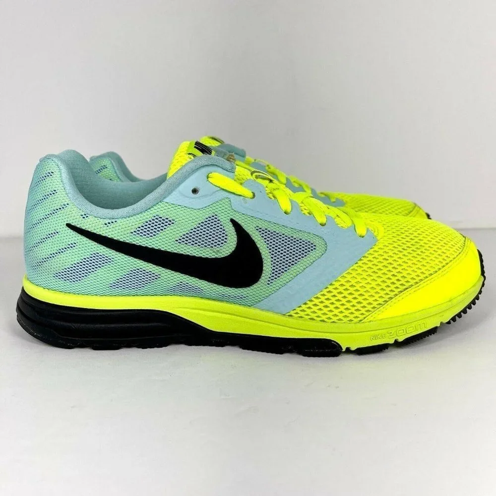 Nike Zoom Fly Women's Size 9 Pro Running Training Shoes Volt Black 630995-704